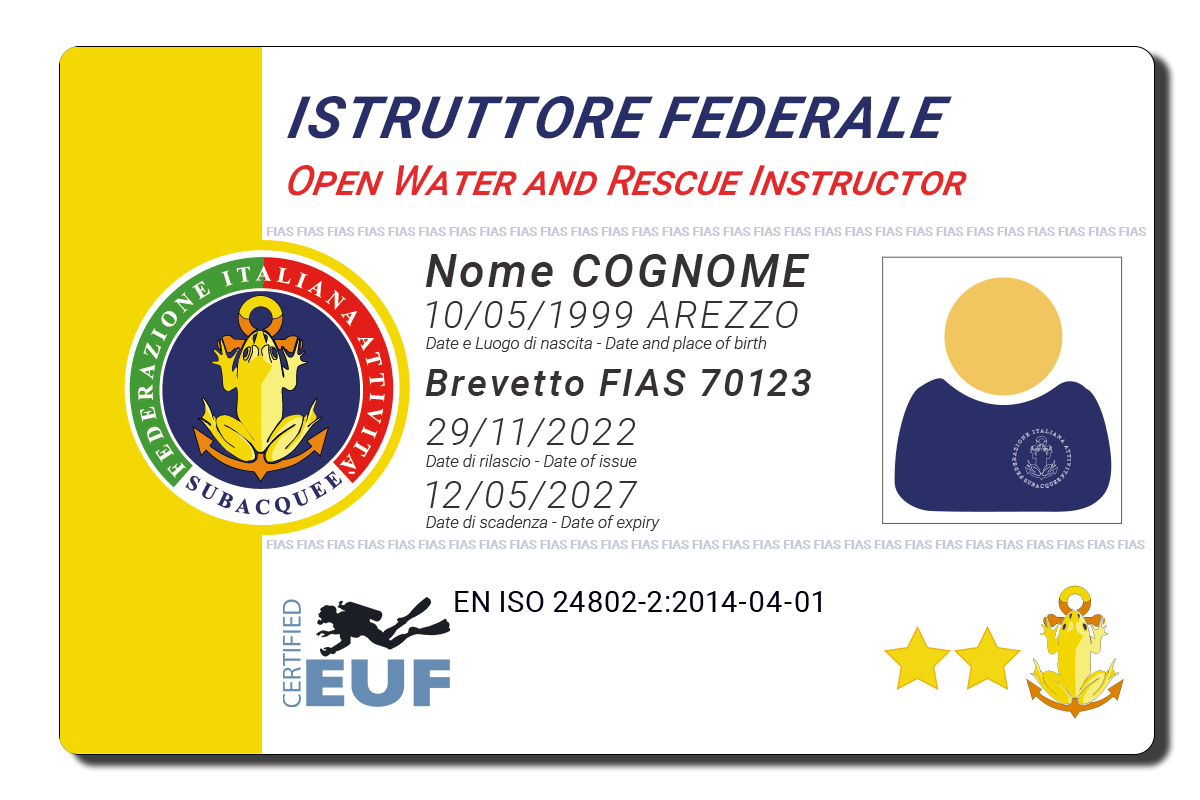 Istruttore Federale - EN ISO 24802-2:2014-04-01