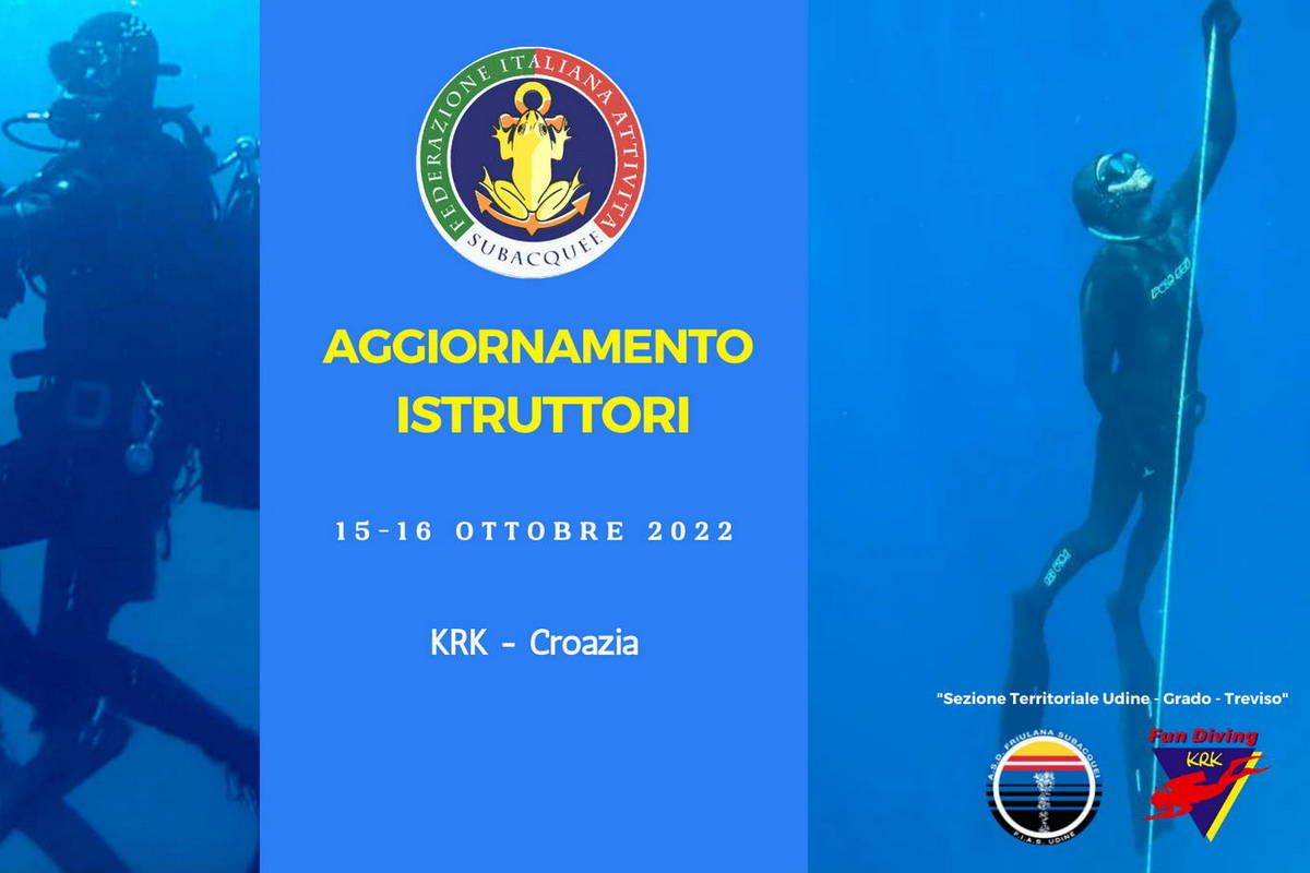 Aggiornamento Istruttori - Krk Croazia - 15/16 ottobre 2022