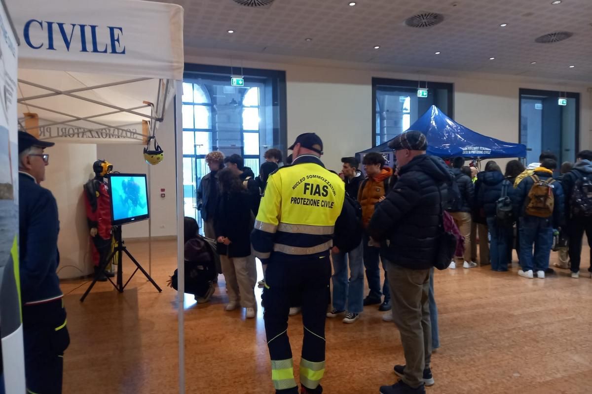 Protezione Civile FIAS al Liceo Messedaglia di Verona